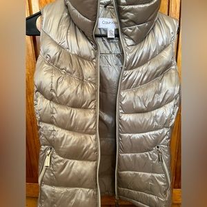 XS Calvin Klein Gold Vest